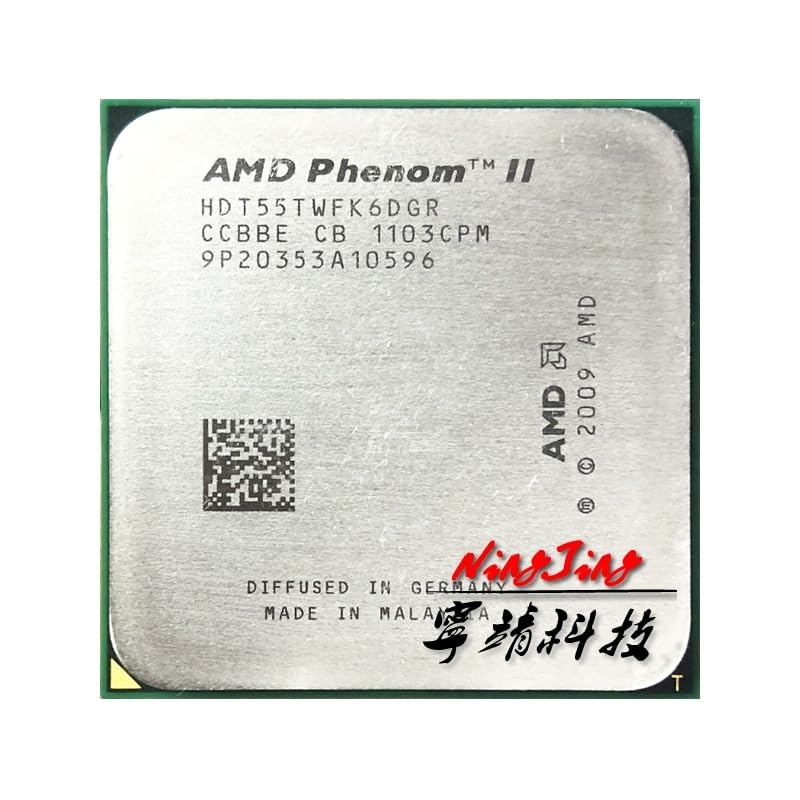 SAAKO Phenom II X6 1055T 1055 2.8G 95W Six-Core CPU Processor HDT55TWFK6DGR Socket AM3 Making Computers Process Data Faster