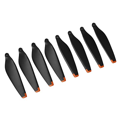 HEEPDD Drone Wing Blade, High Rigidity Drone Accessory Strong Traction Lightweight Strong Drone Propeller (Orange Edge)