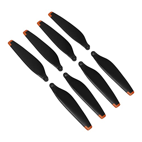 HEEPDD Drone Wing Blade, High Rigidity Drone Accessory Strong Traction Lightweight Strong Drone Propeller (Orange Edge)