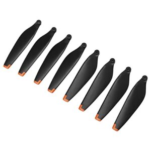 HEEPDD Drone Wing Blade, High Rigidity Drone Accessory Strong Traction Lightweight Strong Drone Propeller (Orange Edge)