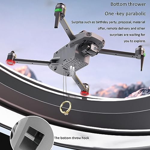 RKSTD WiFi FPV RC Drone For Beginners, Drone With Dual HD Cameras - GPS Foldable RC Quadcopter, Brushless Motors, Suitable For Adults And Kids, Track Flight, Auto Hover