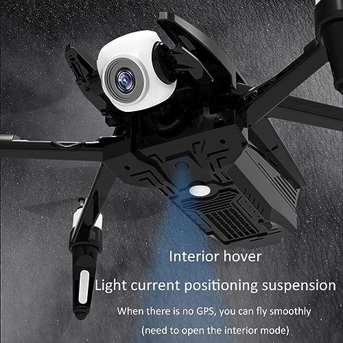 RKSTD FPV RC Drone With HD Camera Real-time Video, WiFi Foldable RC Quadcopter With Gravity Sensor, Voice Control, Gesture Control, Altitude Hold, Headless Mode, 3D Flip