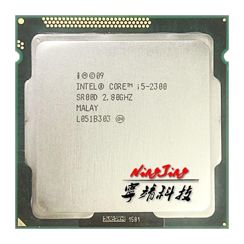 SAAKO Core i5-2300 2.8 GHz Quad-Core CPU Processor 6M 95W LGA 1155 Making Computers Process Data Faster