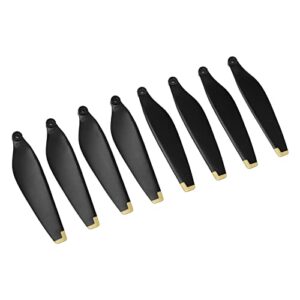 GLOGLOW Drone Propellers, Drone Accessories PC Flexible Drone Wing Blade for Mini 3 (Gold Edge)