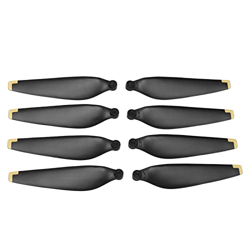 GLOGLOW Drone Propellers, Drone Accessories PC Flexible Drone Wing Blade for Mini 3 (Gold Edge)