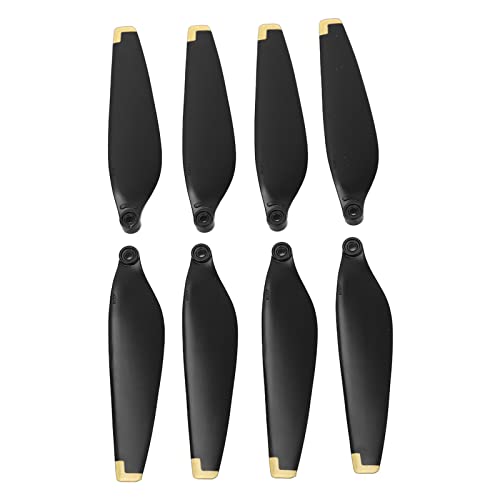 GLOGLOW Drone Propellers, Drone Accessories PC Flexible Drone Wing Blade for Mini 3 (Gold Edge)