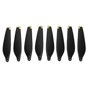 GLOGLOW Drone Propellers, Drone Accessories PC Flexible Drone Wing Blade for Mini 3 (Gold Edge)