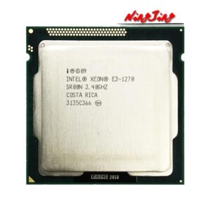 SAAKO Xeon E3-1270 3.4 GHz Quad-Core CPU Processor 8M 80W LGA 1155 Making Computers Process Data Faster