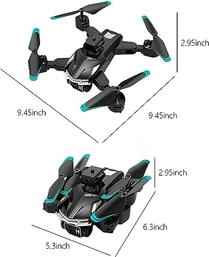 Mini Aerial Photography Drone for Kids - Foldable Remote Control Quadcopter With 1080P HD FPV Camera - Drone Toys With Altitude Hold, Headless Mode And One Key Start, Gifts for Boys Girls