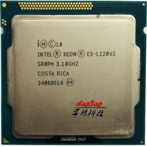 SAAKO Xeon E3-1220 v2 3.1 GHz Quad-Core CPU Processor 8M 69W LGA 1155 Making Computers Process Data Faster