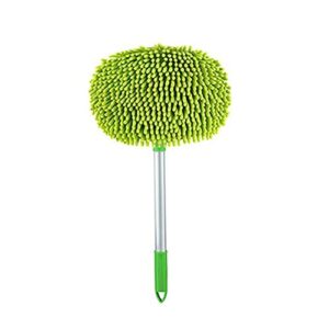 kallory telescopic car wash mop cleaning mops floor cleaner mop floor mops home telescopic mop chenille cleaning mop retractable mop handle green household aluminum alloy sponge mop