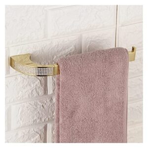 towel bar rack towel rail for bathroom,copper crystal toilet towel rail rack,towel holder bathroom hand towel holder hanger wall hanging kitchen towel bar storage shelf