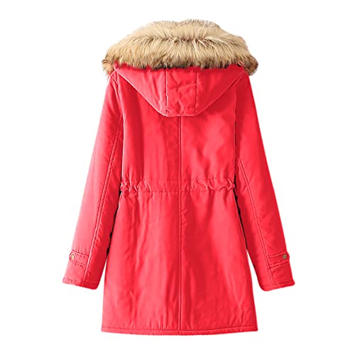 luwita Chamarras Para Mujer Winter Jackets for Womens Windproof Waterproof Ski Jacket Warm Snow Puffer Down Mountain Snowboarding Jackets 2023 Jacket For Women