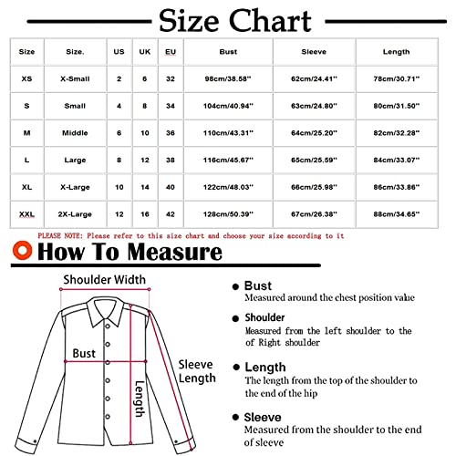 luwita Chamarras Para Mujer Women's Mid-Length Parka Winter Outerwear Jacket Horn Button Fleece Thicken Coat Warm Jacket Zip Up Long Hoodie Chunky Sweater