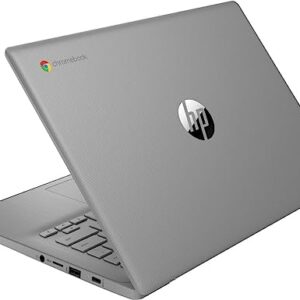 HP Chromebook 14 Inch Laptop for Students Home, Quad-Core Intel Celeron N4120, Intel UHD Graphics 600, 4GB LPDDR4X 4266MHz RAM, 64GB eMMC, Long Battery Life, HD Webcam, HDMI, Chrome OS, Modern Gray