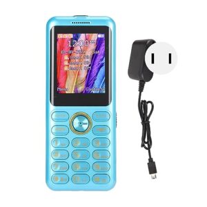 2G Phone, Big Button Cellphone One Button Flashlight 2500mAh Battery for Travel for Elderly (US Plug)
