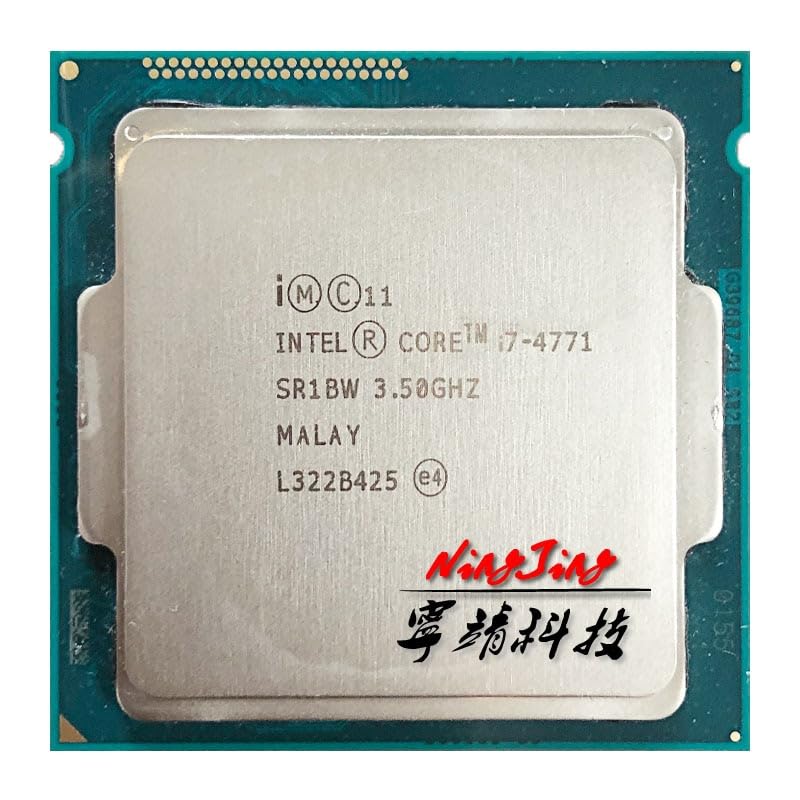 SAAKO Core i7-4771 3.5GHz Quad-Core CPU Processor Making Computers Process Data Faster