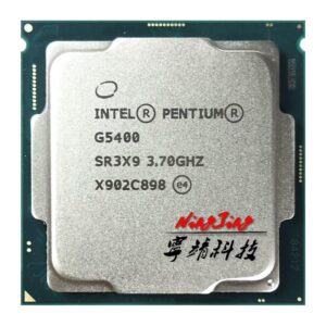 SAAKO Pentium G5400 3.7 GHz Dual-Core Quad-Thread CPU Processor 4M 54W LGA 1151 Making Computers Process Data Faster