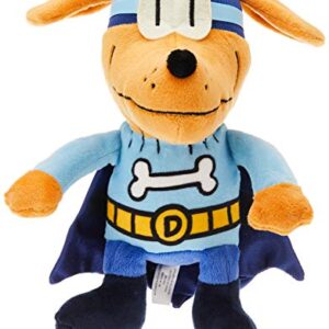 MerryMakers Dog Man Bark Knight Plush Toy, 9-Inch, from Dav Pilkey's Dog Man Book Series