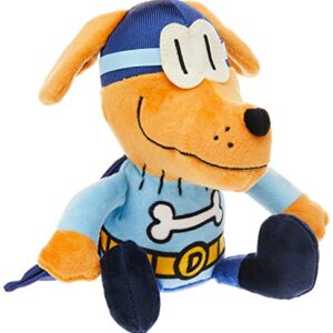 MerryMakers Dog Man Bark Knight Plush Toy, 9-Inch, from Dav Pilkey's Dog Man Book Series