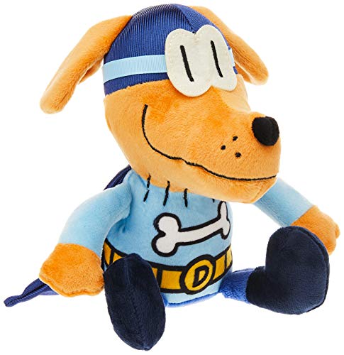 MerryMakers Dog Man Bark Knight Plush Toy, 9-Inch, from Dav Pilkey's Dog Man Book Series