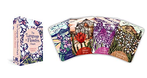 The Language of Flowers Oracle: Sacred botanical guidance and support (44 Full-Color Cards and 144-Page Guidebook) (Rockpool Oracle Card Series)