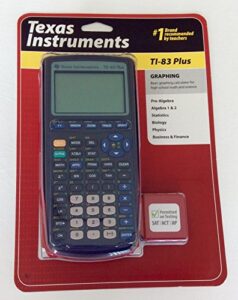 texas instruments ti-83 graphing calculator