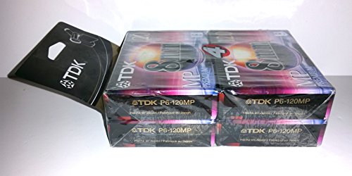 TDK Premium Grade 8mm Video Tape (4-Pack) (Discontinued by Manufacturer)