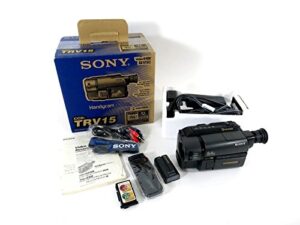 sony handycam ccd-trv15 8mm video 8 camcorder