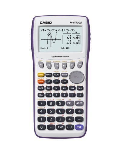 Casio - 9750gii Graphing Calculator, 21-Digit LCD