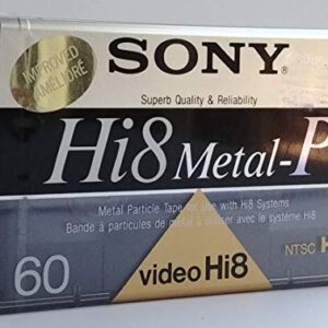 Sony Hi8/Digital8 Metal Particle Video Cassette