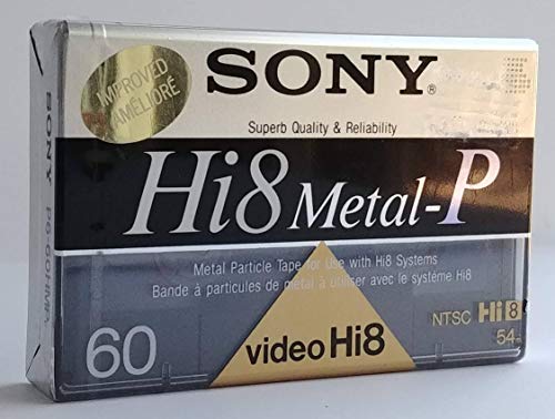 Sony Hi8/Digital8 Metal Particle Video Cassette