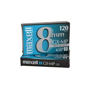 maxell gx-mp metal particle pg-120 video cassette tape for 8mm camcorder