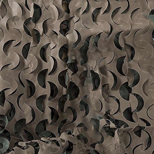 CamoSystems Premium Series Ultra-lite Camouflage Netting, Large, 7'10" W x 19'8" L, Original Camo - Green/Brown