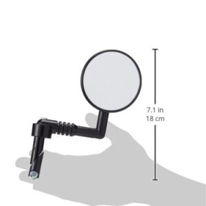 Mirrycle MTB Bar End Mountain Bicycle Mirror , Black