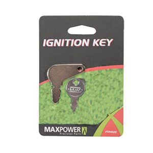 Maxpower 334020 Universal Riding Lawn Mower Ignition Keys, Silver