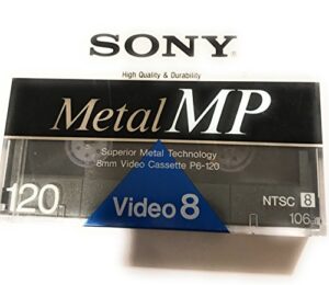 camcorder video tape 8 mm standard 120 minutes
