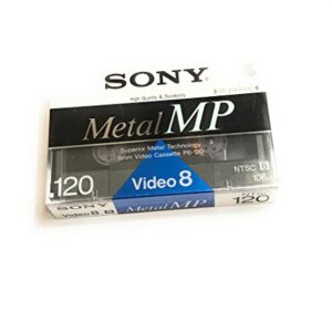 Camcorder Video Tape 8 mm Standard 120 Minutes