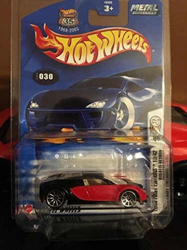 Bugatti Veyron Hot Wheels 2003 First Editions Series 18/42 1:64 Scale Collectible Die Cast Car Model No.30