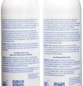 Vanicream Set, includes Shampoo-12 Oz and Conditioner-12 Oz - One each