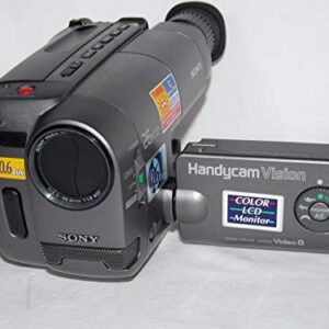 Sony CCD-TRV12 Handycam 8mm 26x Zoom Analog Camcorder 2.5" Color LCD 0.6 Lux