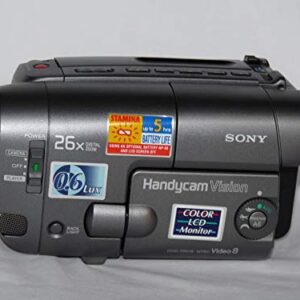 Sony CCD-TRV12 Handycam 8mm 26x Zoom Analog Camcorder 2.5" Color LCD 0.6 Lux