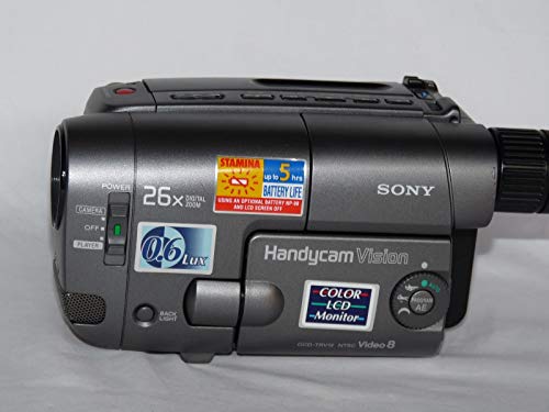 Sony CCD-TRV12 Handycam 8mm 26x Zoom Analog Camcorder 2.5" Color LCD 0.6 Lux