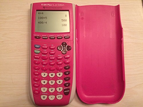 Texas Instrument 84 Plus Silver Edition graphing Calculator (Full Pink in color) (Packaging may vary)