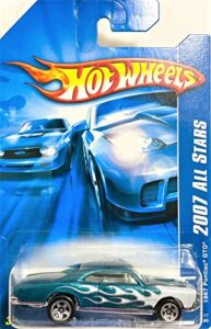 hot wheels - 2007 hot wheels stars - 1967 pontiac gto - #137/156 - green w/ white flames - limited edition - collectible