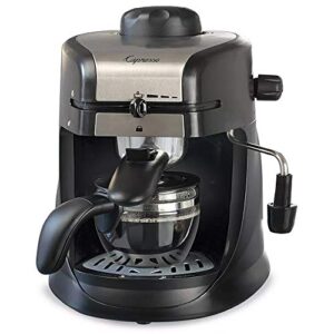 capresso 303.01 4-cup espresso and cappuccino machine black 13.25" x 7.5" x 9.75"