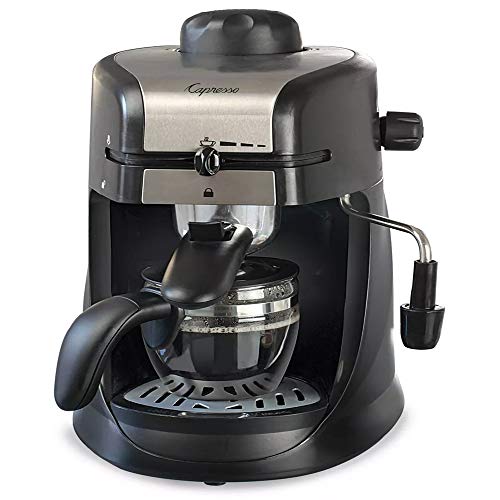 Capresso 303.01 4-Cup Espresso and Cappuccino Machine Black 13.25" x 7.5" x 9.75"