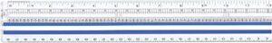westcott data processing magnifying ruler, 12-inches, clear (14125)