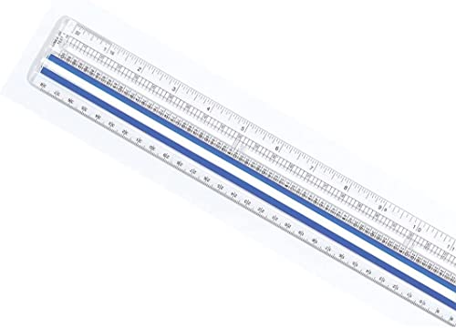 Westcott Data Processing Magnifying Ruler, 12-Inches, Clear (14125)