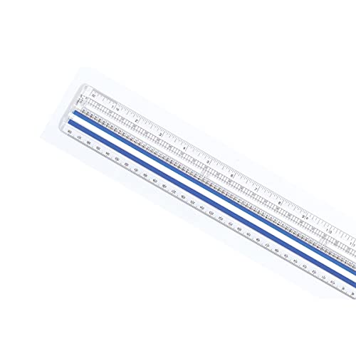 Westcott Data Processing Magnifying Ruler, 12-Inches, Clear (14125)